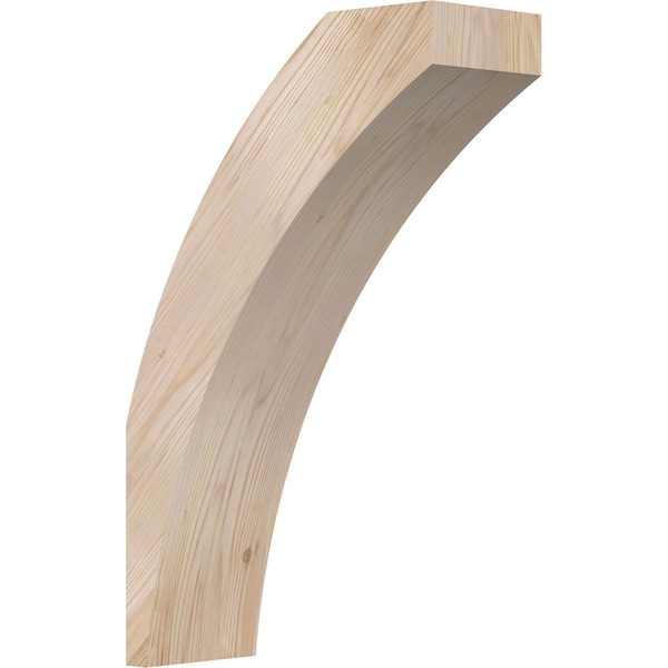 Ekena Millwork 5 1/2"W x 14"D x 22"H Thorton Smooth Knee Brace, Douglas Fir BRC06X14X22THR00SDF - main